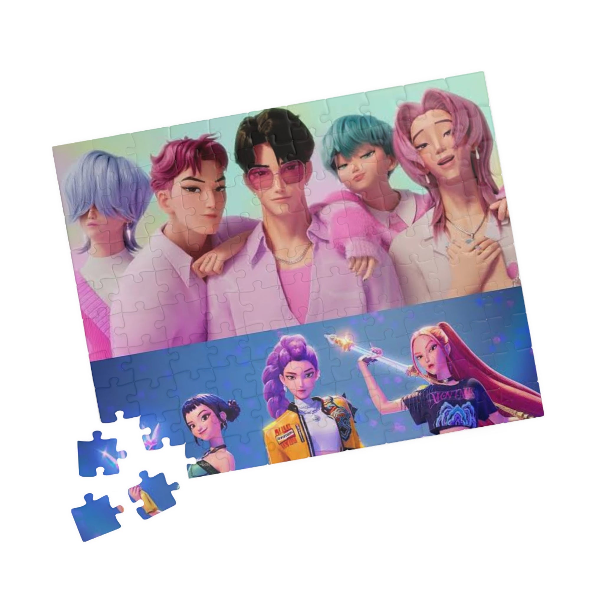 Colorful Character Puzzle (110, 252, 520, 1014-piece) - Fun for All Ages!