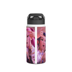Vibrant Stainless Steel Water Bottle with Animated Character Design