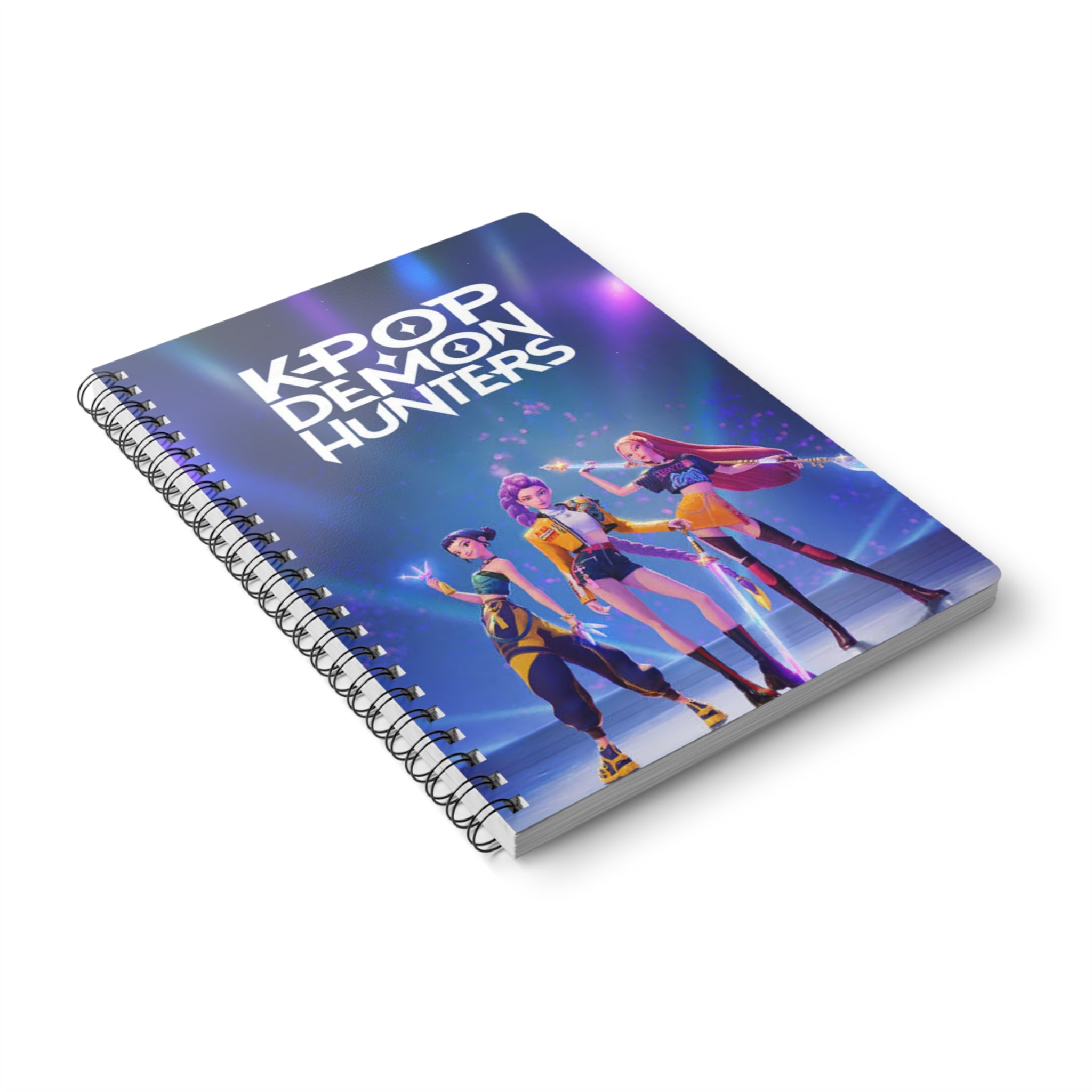 K-Pop Demon Hunters A5 Wirobound Notebook