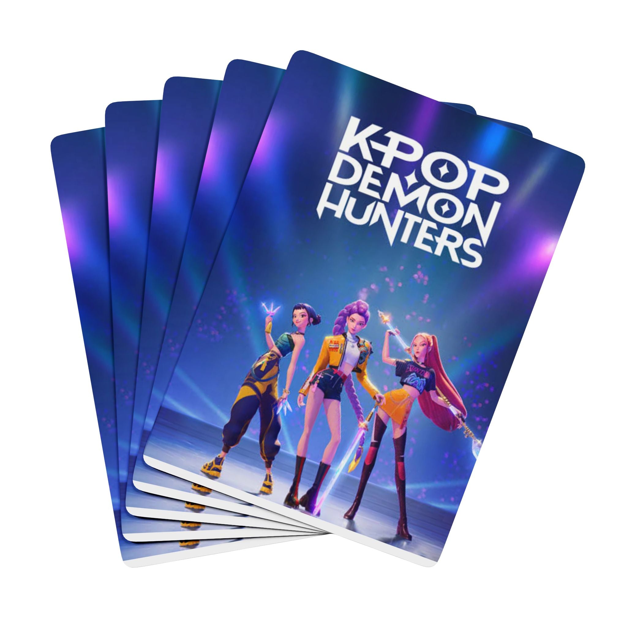 K-Pop Demon Hunters Playing Cards Set