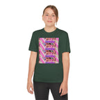 Saja boys Youth Competitor T-Shirt - Fun Retro Vibe with Colorful Design