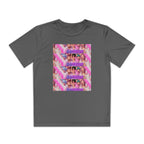 Saja boys Youth Competitor T-Shirt - Fun Retro Vibe with Colorful Design