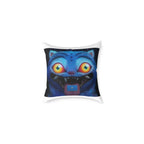 Colorful Cat Face Decorative Pillow