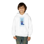 K-Pop Inspired Youth Hoodie with Playful Cat Design