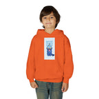 K-Pop Inspired Youth Hoodie with Playful Cat Design