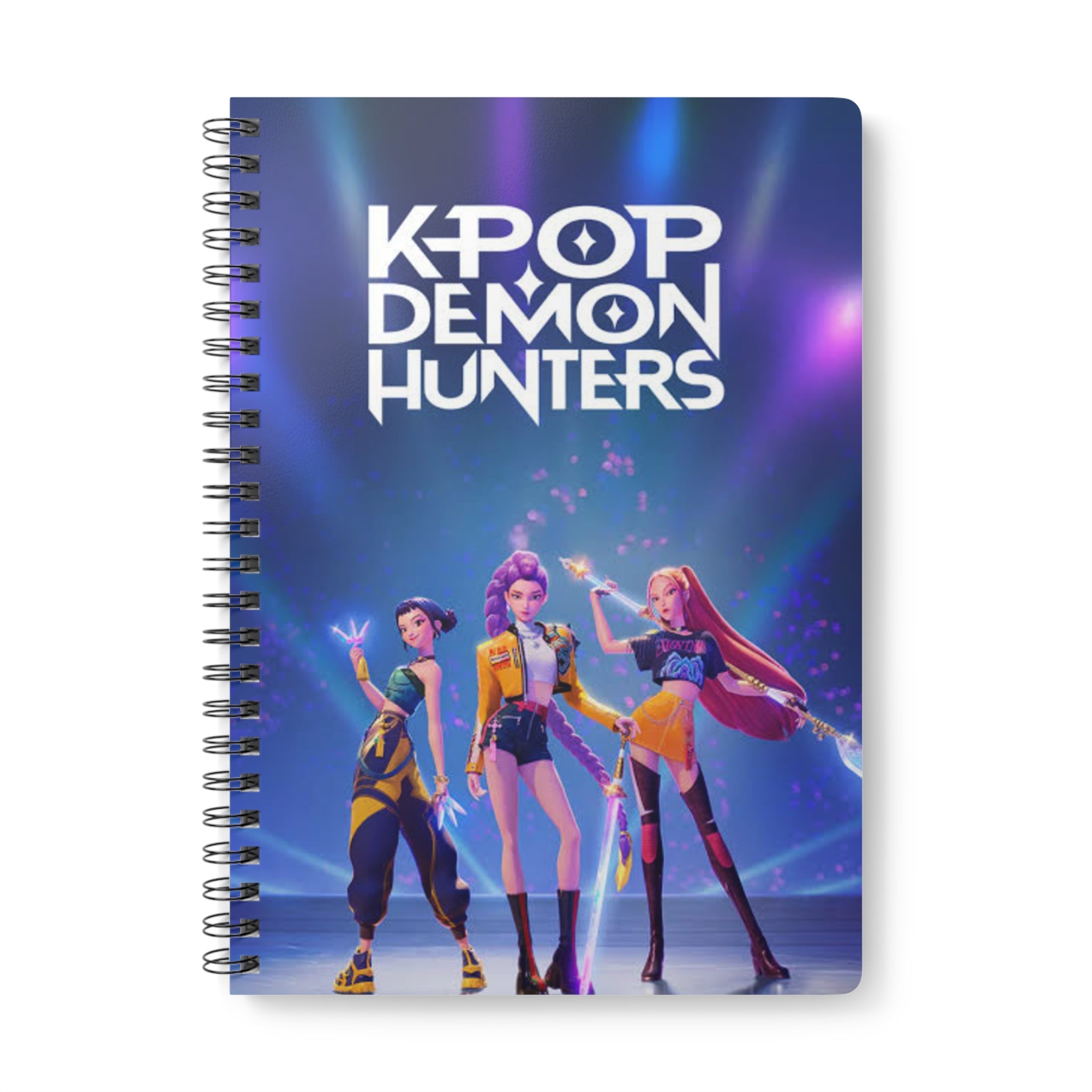 K-Pop Demon Hunters A5 Wirobound Notebook