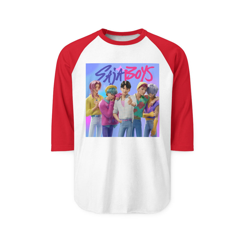 Unisex Three-Quarter Sleeve Raglan Shirt