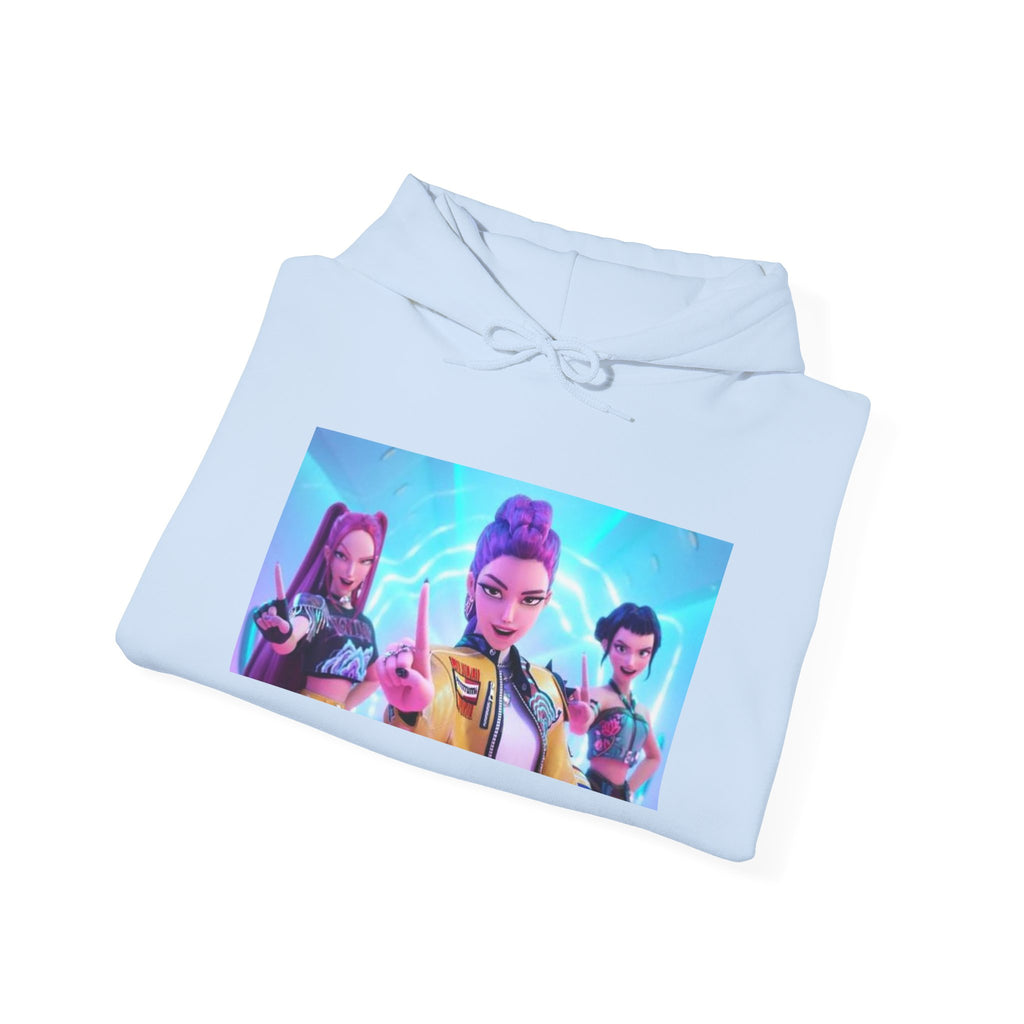 Vibrant Character Hoodie for Gamers - Unisex Heavy Blend™ Sweatshirt