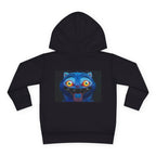 Toddler Fleece Hoodie with Colorful Character Art