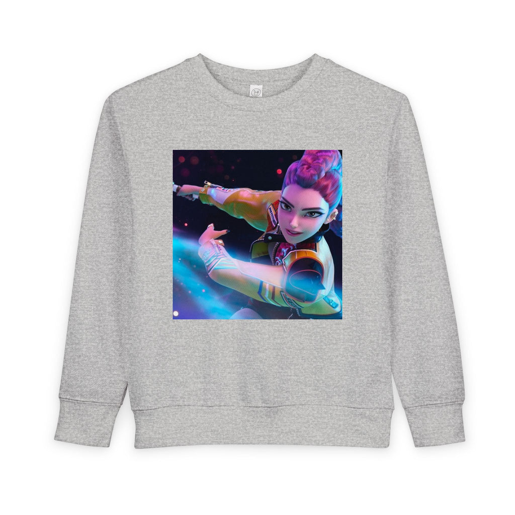 K pop demon hunters merch Toddler Sweatshirt
