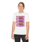 Saja boys Youth Competitor T-Shirt - Fun Retro Vibe with Colorful Design