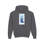 K-Pop Inspired Youth Hoodie with Playful Cat Design