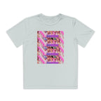 Saja boys Youth Competitor T-Shirt - Fun Retro Vibe with Colorful Design