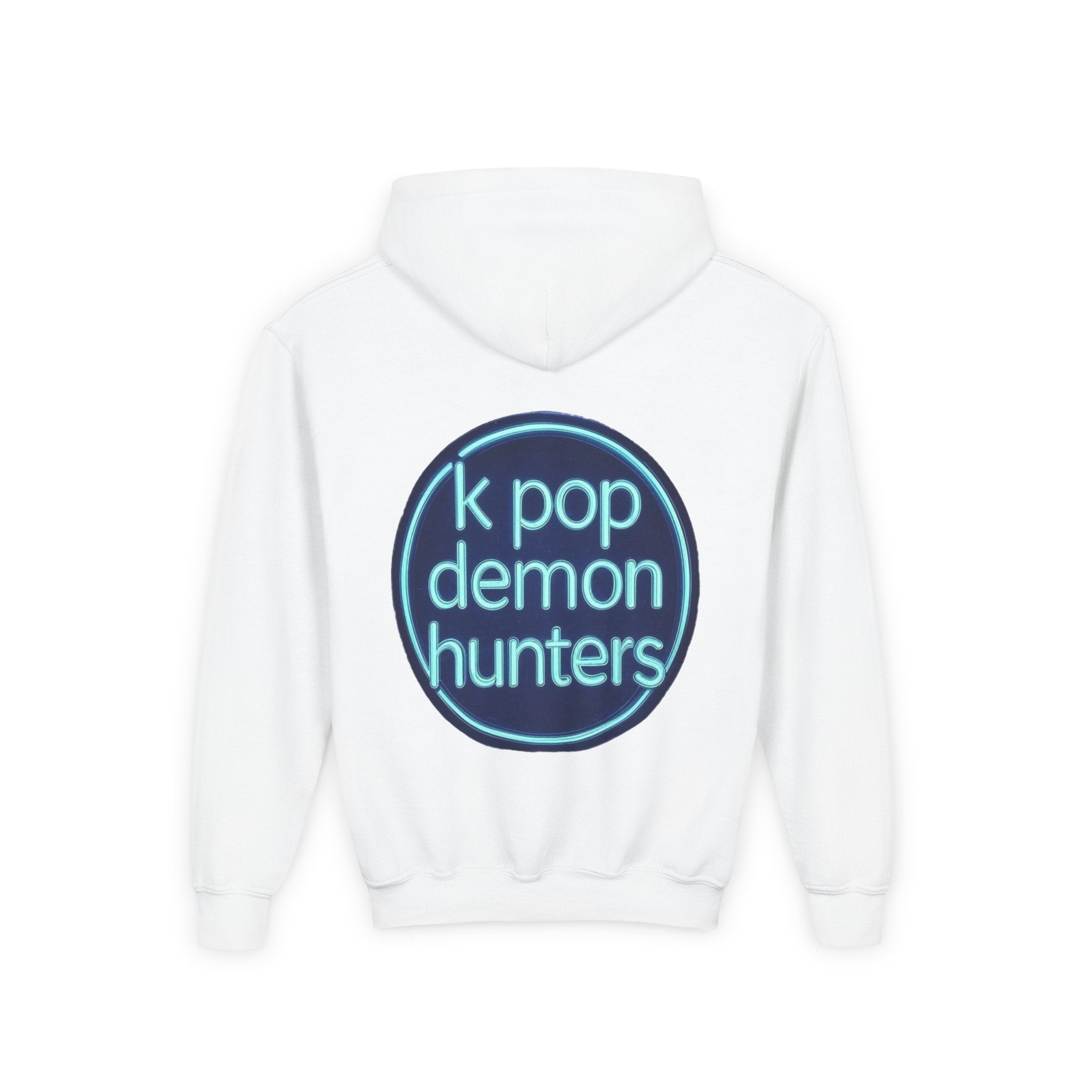 K-Pop Demon Hunters Youth Hoodie - Stylish Heavy Blend Sweatshirt for Fans