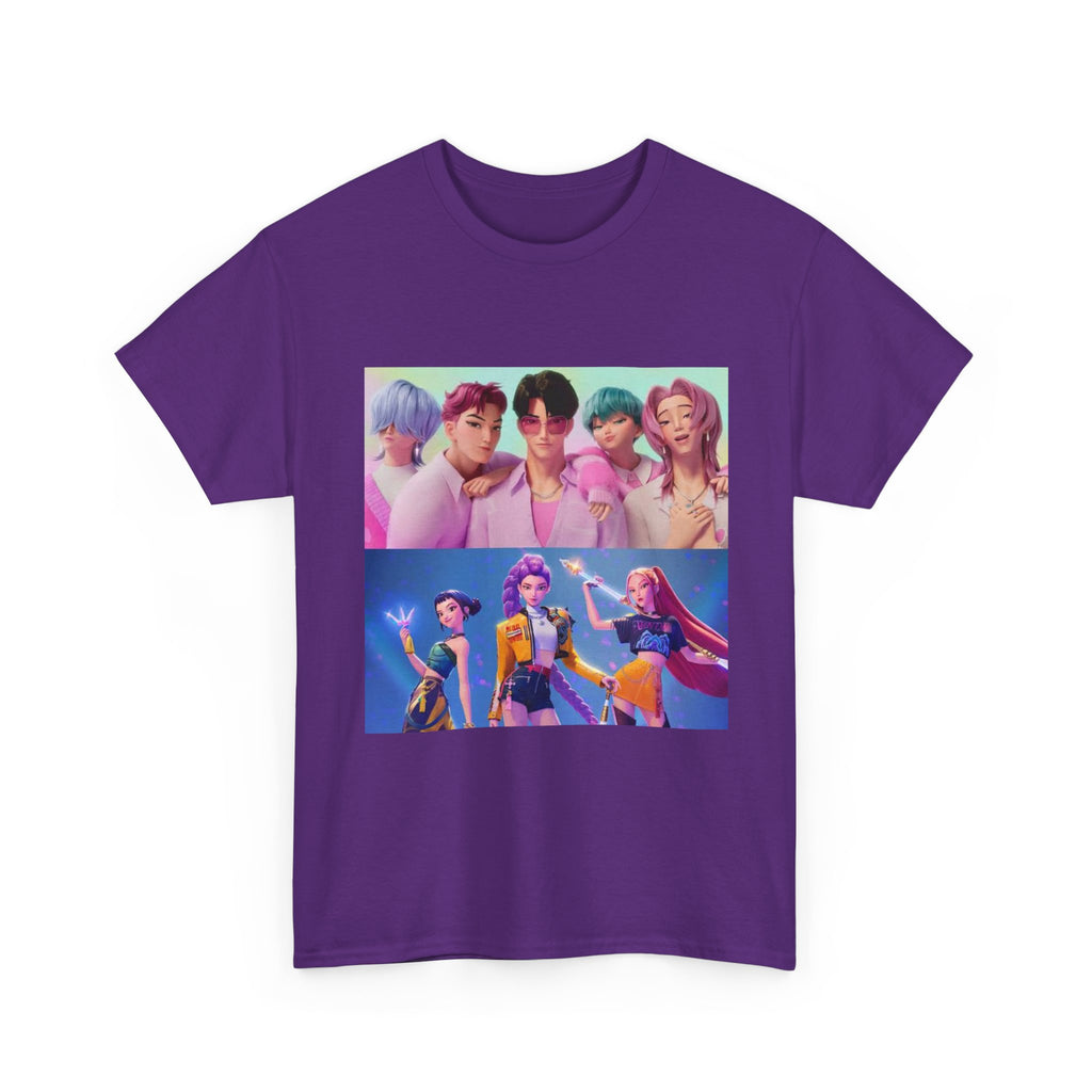 Vibrant Graphic Tee for Anime Lovers