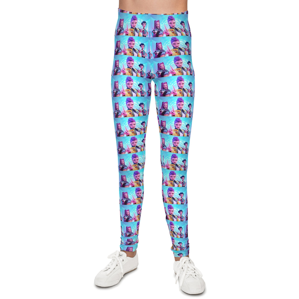 Vibrant Youth Leggings with Colorful Design