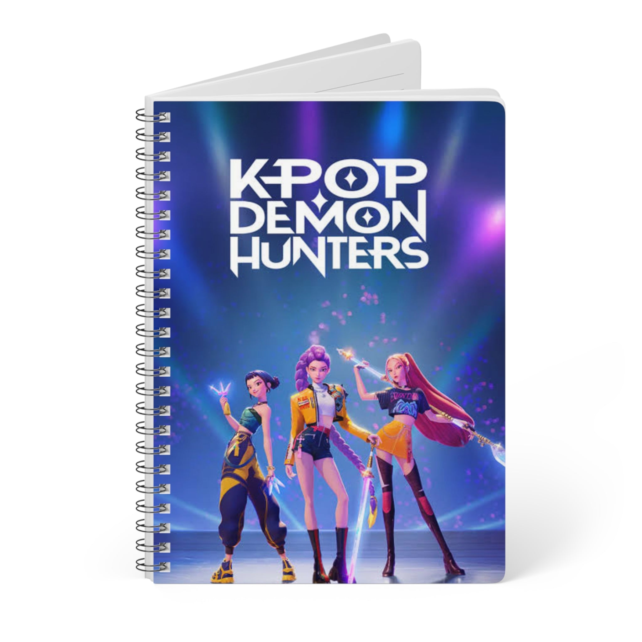 K-Pop Demon Hunters A5 Wirobound Notebook