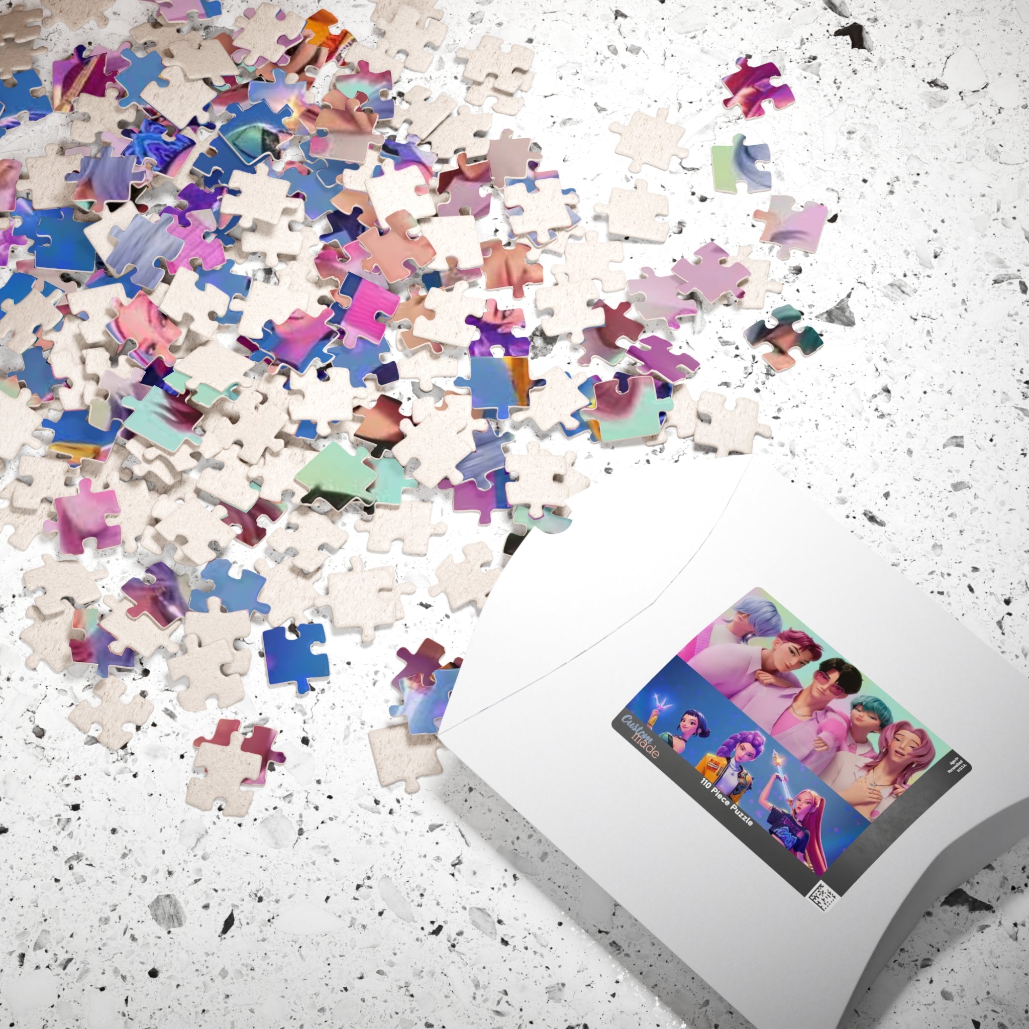 Colorful Character Puzzle (110, 252, 520, 1014-piece) - Fun for All Ages!