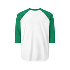 Unisex Three-Quarter Sleeve Raglan Shirt