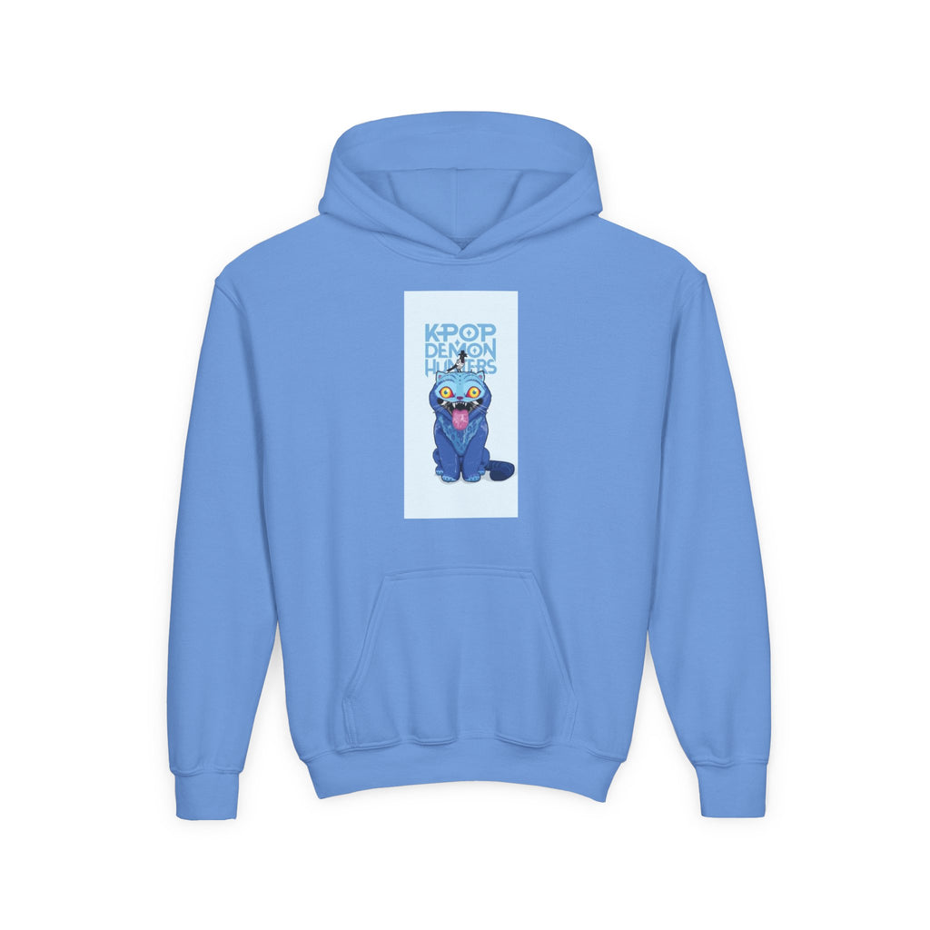 K-Pop Inspired Youth Hoodie with Playful Cat Design