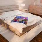 Saja Boys Velveteen Plush Blanket - Cozy Throw for Fans