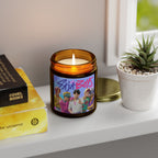 Saja boys Colorful Scented Candles - Coconut Apricot Wax with Retro Vibes