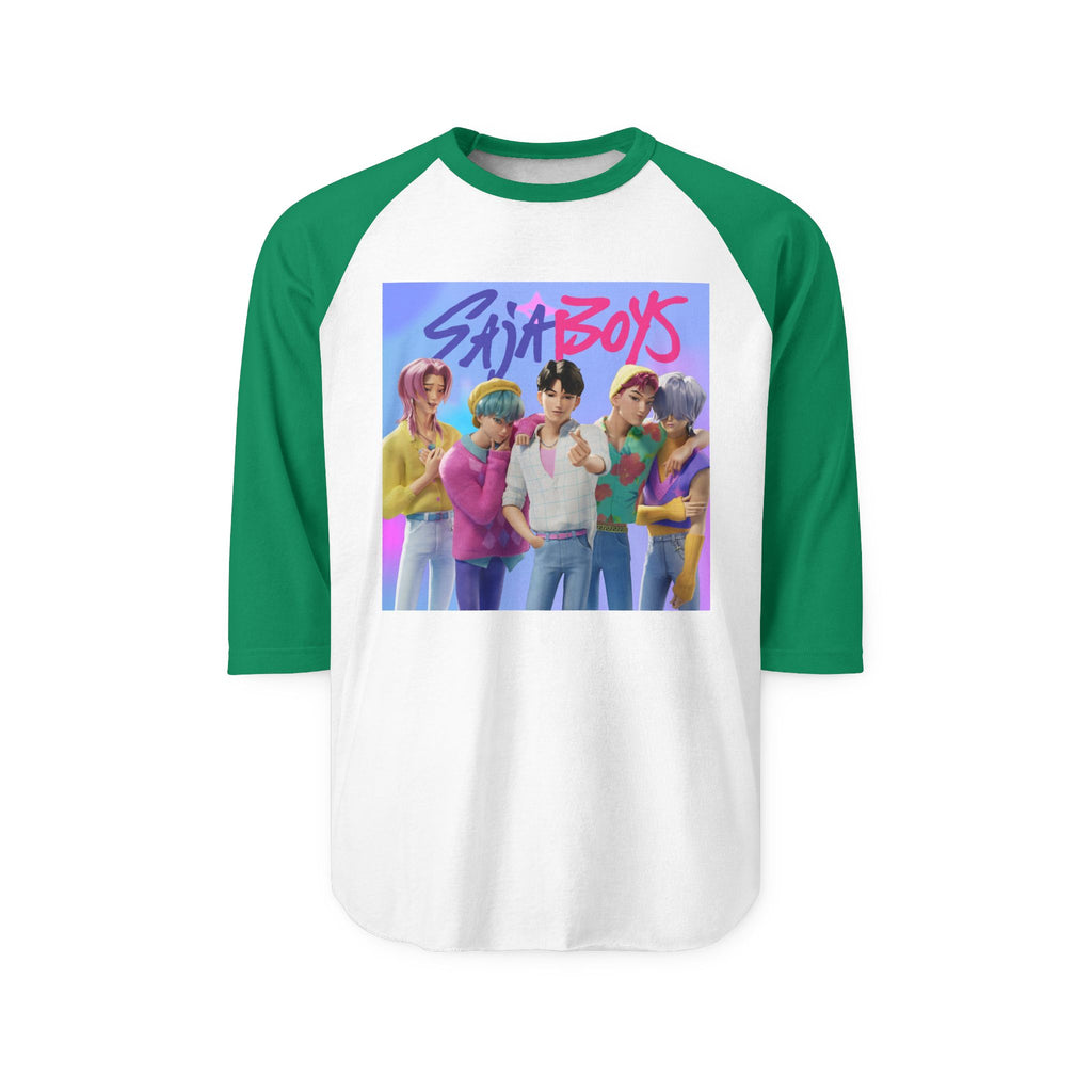 Unisex Three-Quarter Sleeve Raglan Shirt