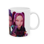 K pop demon hunters Ceramic Mug - 11oz & 15oz - Bold Character Design for Collectors