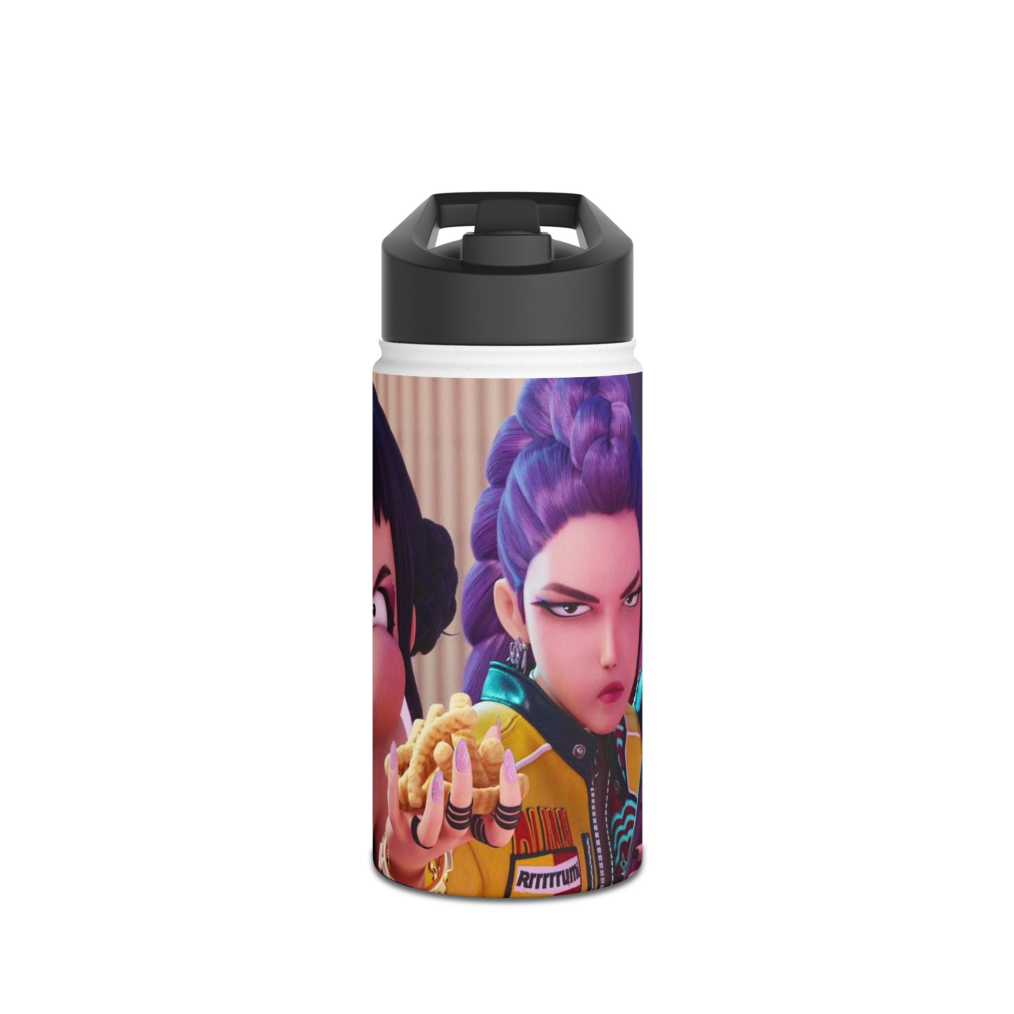 Anime-Inspired Stainless Steel Water Bottle