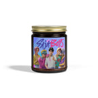 Saja boys Colorful Scented Candles - Coconut Apricot Wax with Retro Vibes