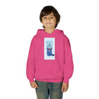 K-Pop Inspired Youth Hoodie with Playful Cat Design