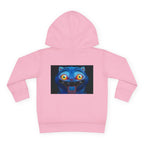 Toddler Fleece Hoodie with Colorful Character Art