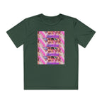 Saja boys Youth Competitor T-Shirt - Fun Retro Vibe with Colorful Design