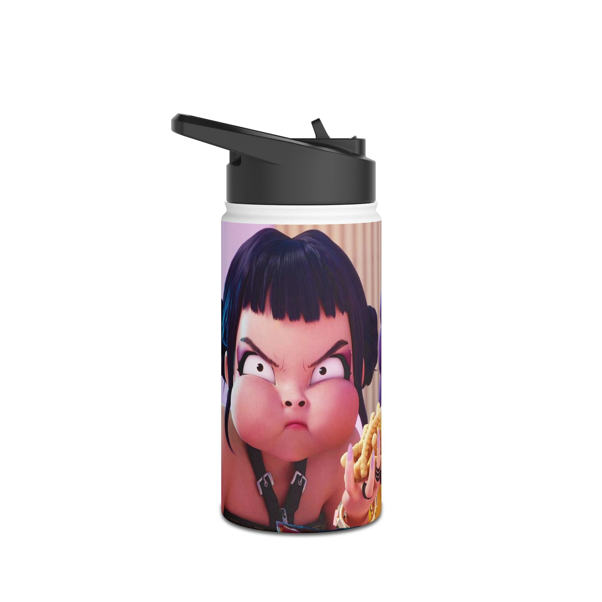 Anime-Inspired Stainless Steel Water Bottle