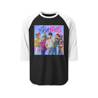 Unisex Three-Quarter Sleeve Raglan Shirt