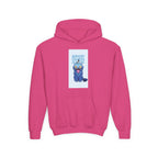 K-Pop Inspired Youth Hoodie with Playful Cat Design